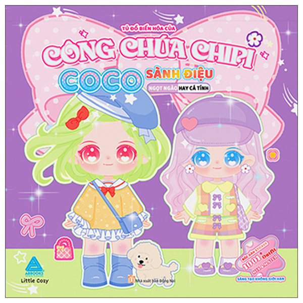 Bộ Tủ Đồ Biến Hóa Của Công Chúa ChiPi - Ngọt Ngào Hay Cá Tính - Coco Sành Điệu