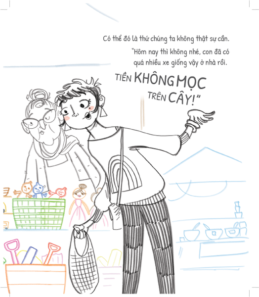 Bộ Tủ Sách Dạy Con Ứng Xử - Tiền Không Mọc Trên Cây - Ảnh 2