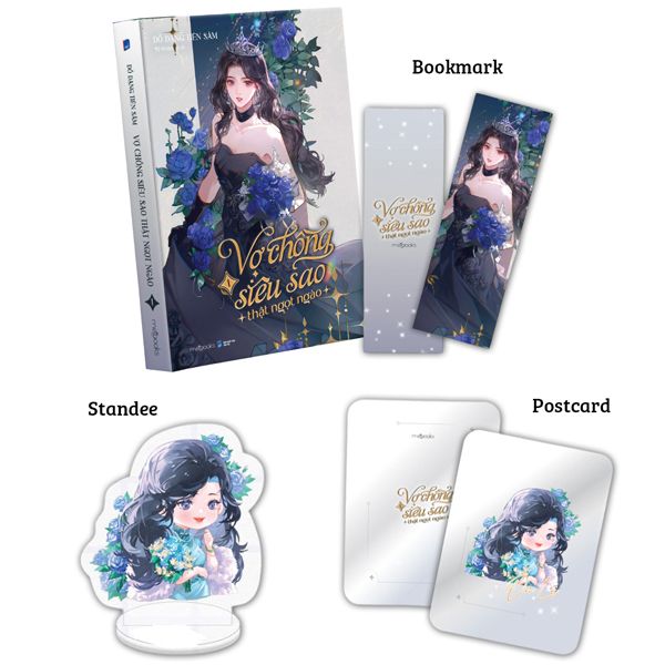 Bộ Vợ Chồng Siêu Sao Thật Ngọt Ngào - Tập 1 - Bản Đặc Biệt - Tặng Kèm Bookmark Cán Màng Lụa Ánh Ngọc Trai + Postcard Cán Màng Lụa Ánh Ngọc Trai + Standee