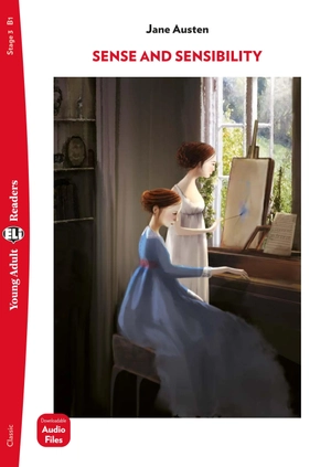 bộ young adult eli readers - sense and sensibility - stage 3 b1 - downloadable audio files - Ảnh 2