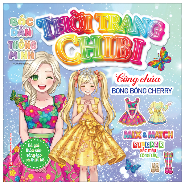 Bóc Dán Thông Minh - Thời Trang Chibi - Công Chúa Gấu Bông Terry - Ảnh 4