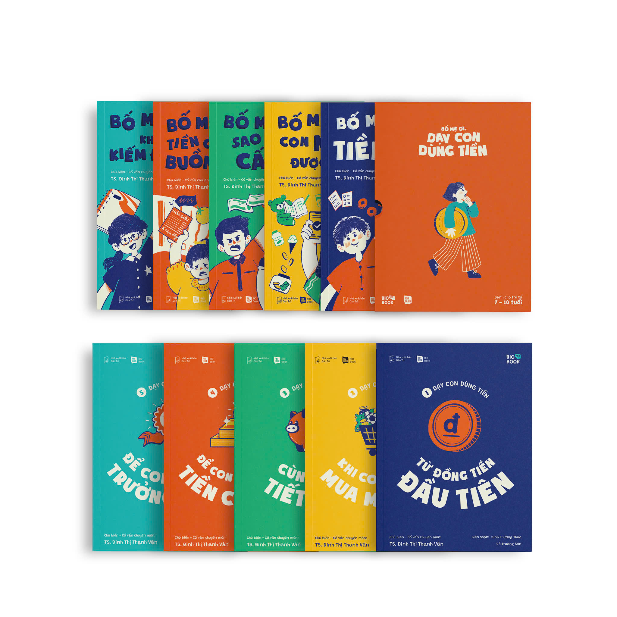 Boxset Bố Mẹ Ơi, Dạy Con Dùng Tiền (Hộp 10 Cuốn) - Ảnh 2