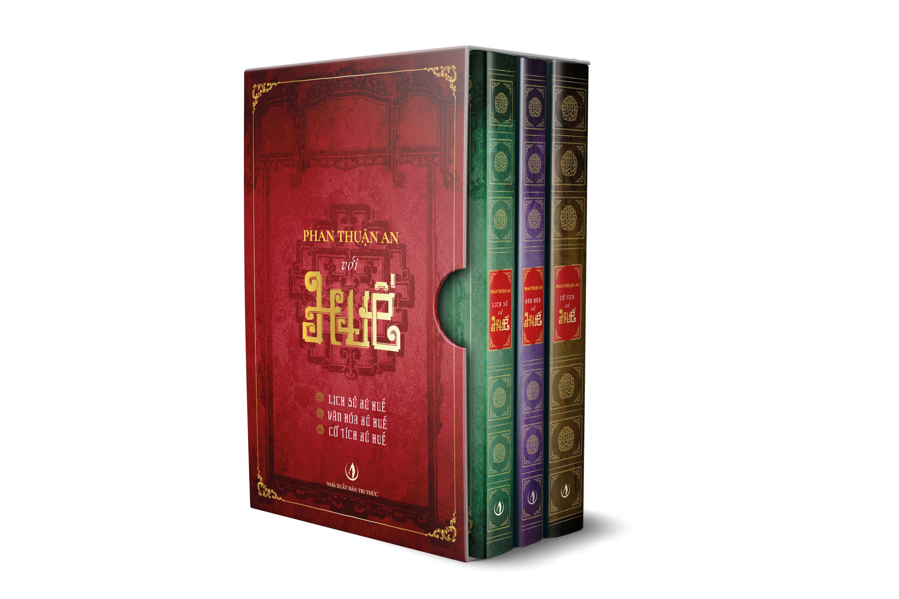 Boxset Phan Thuận An Với Huế - Lịch Sử Xứ Huế + Văn Hóa Xứ Huế + Cổ Tích Xứ Huế (Hộp Ba Cuốn) - Ảnh 2