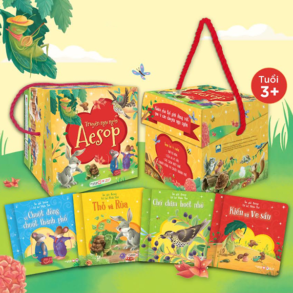 Boxset Truyện Ngụ Ngôn Aesop (Hộp 4 Cuốn)