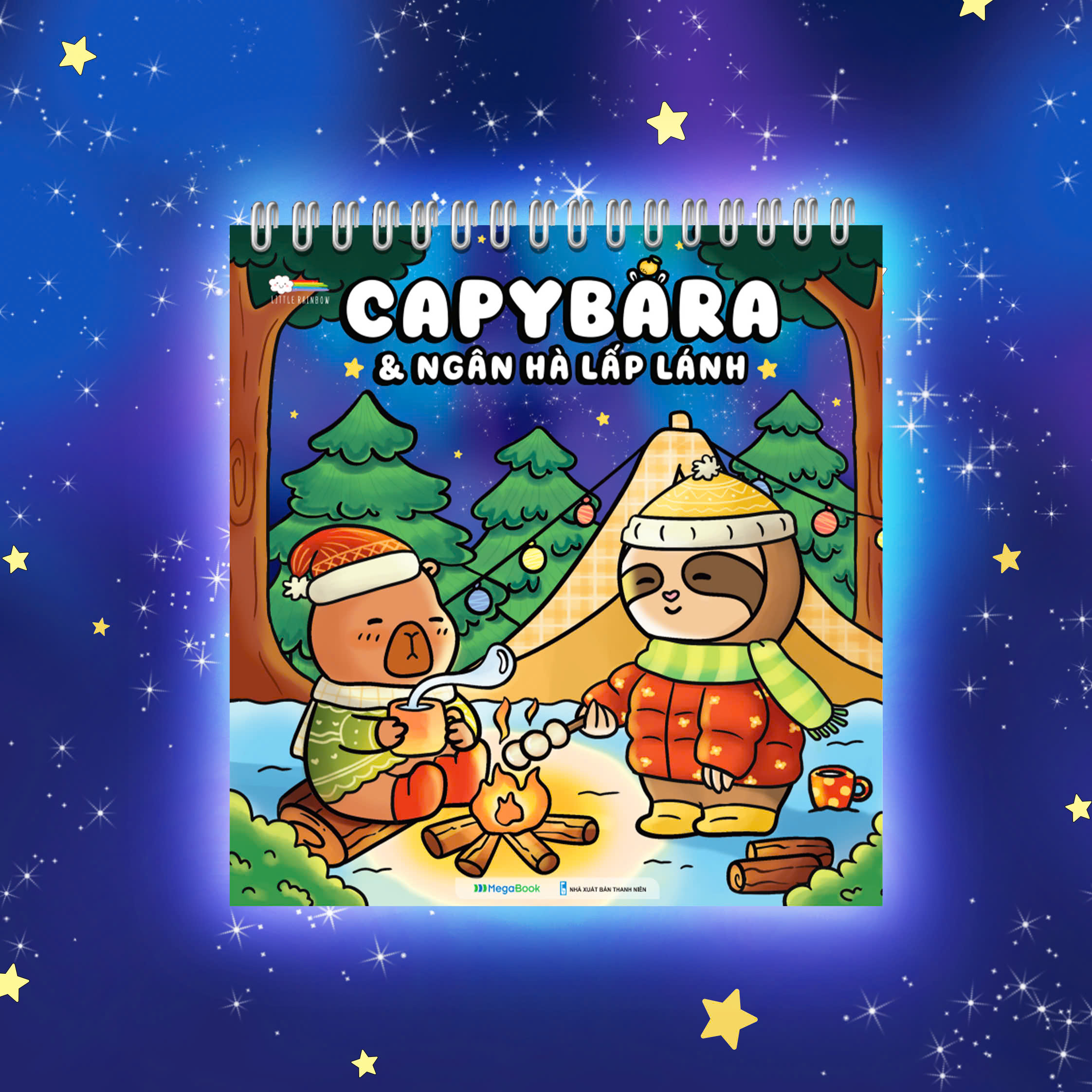 capybara và ngân hà lấp lánh - Ảnh 2