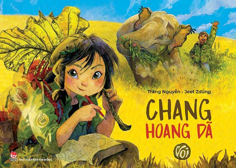 chang hoang dã - voi - tặng kèm bookmark - Ảnh 2