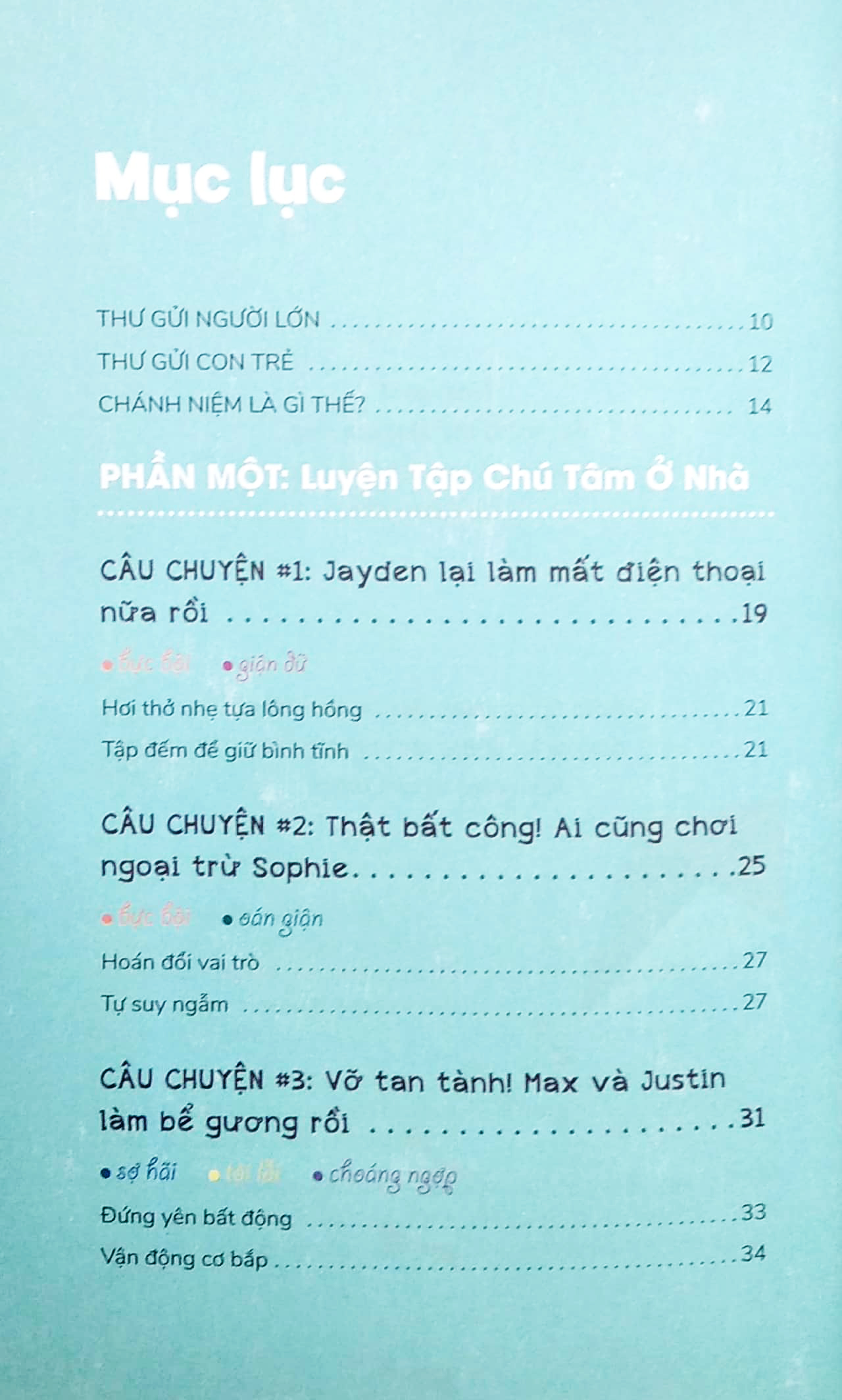 chánh niệm cho trẻ - mindfulness for kids (cho trẻ 6-10 tuổi) - Ảnh 3