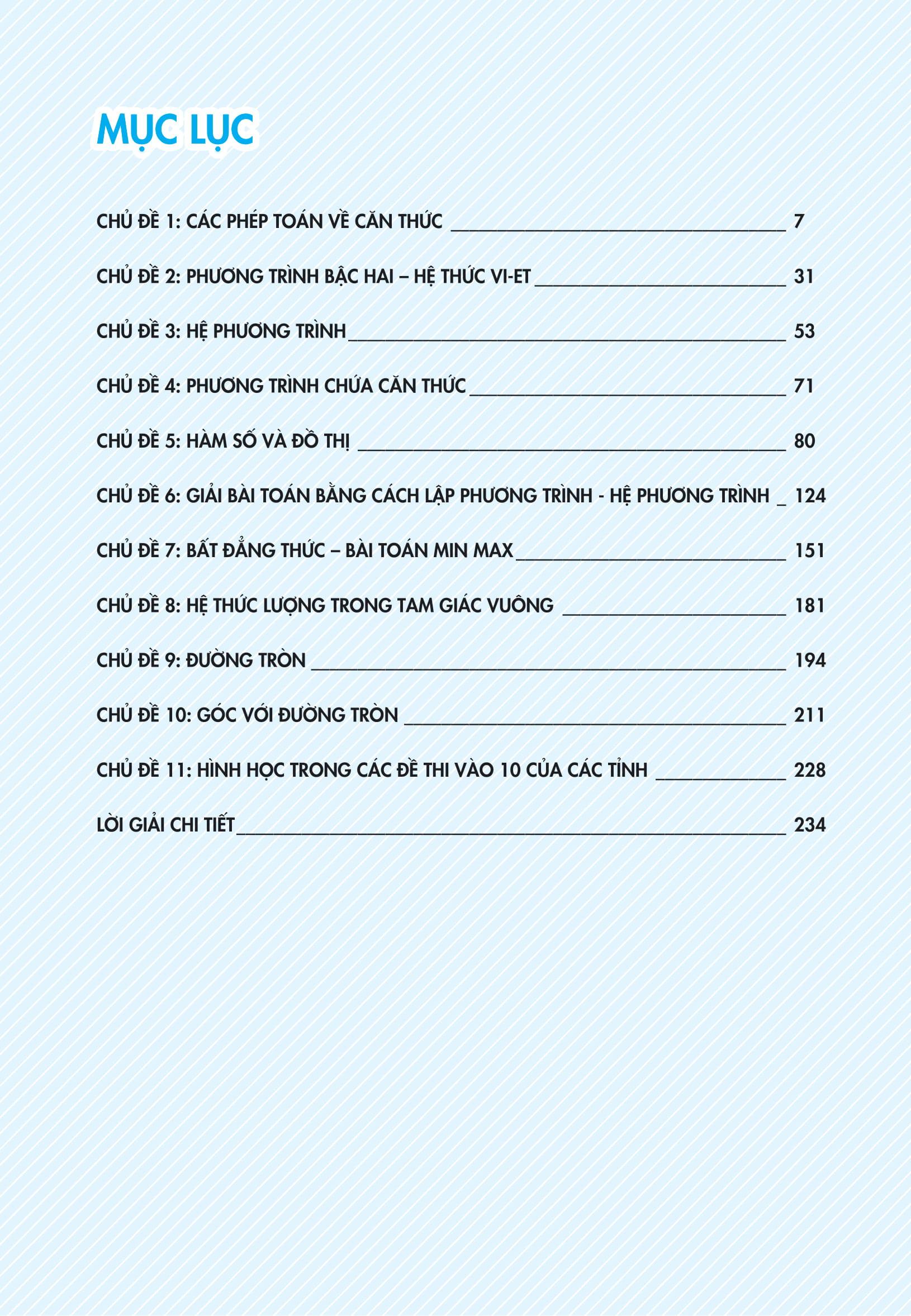 chinh phục luyện thi vào lớp 10 môn toán theo chủ đề - Ảnh 3