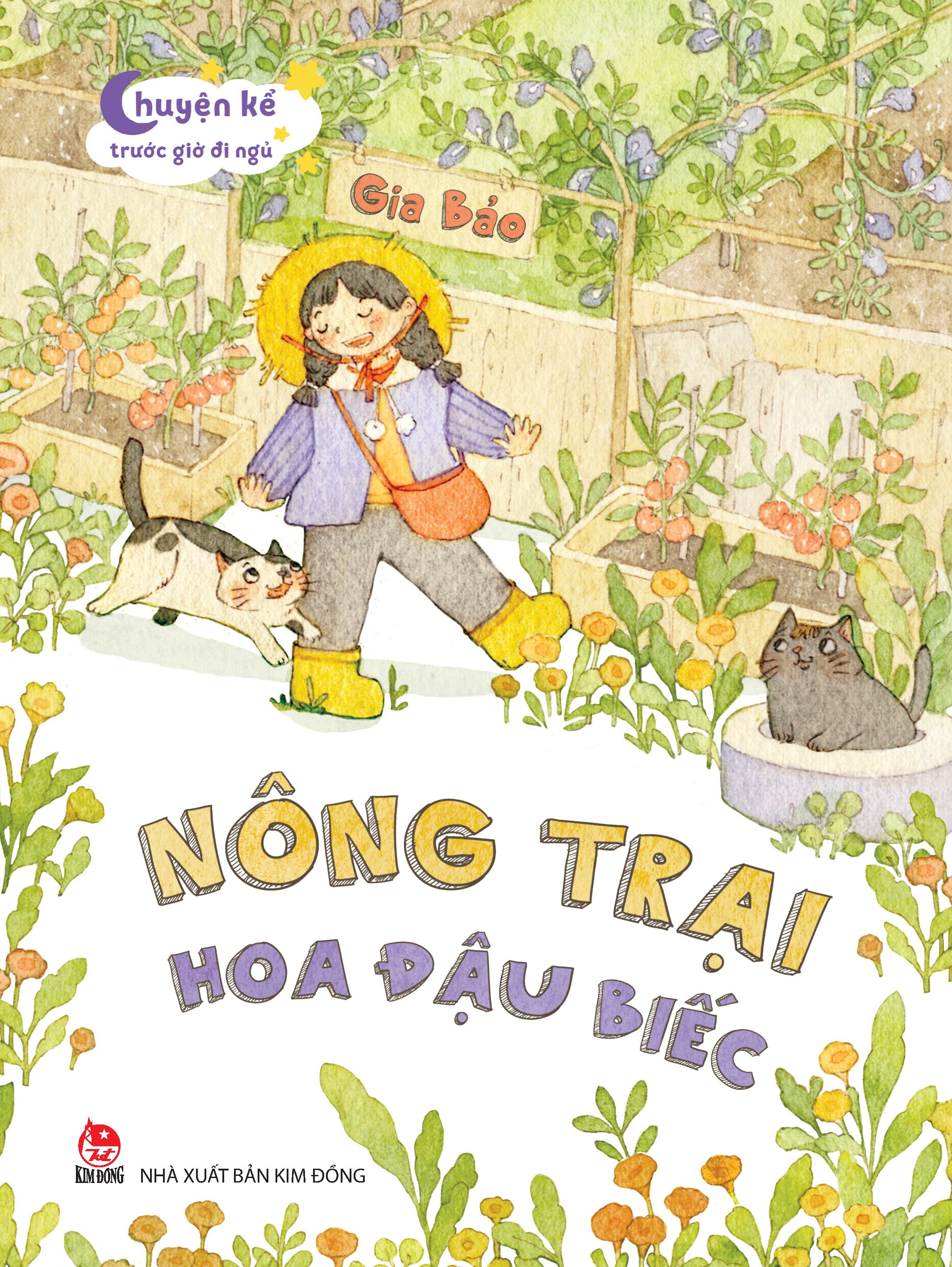 chuyện kể trước giờ đi ngủ - nông trại hoa đậu biếc - Ảnh 2