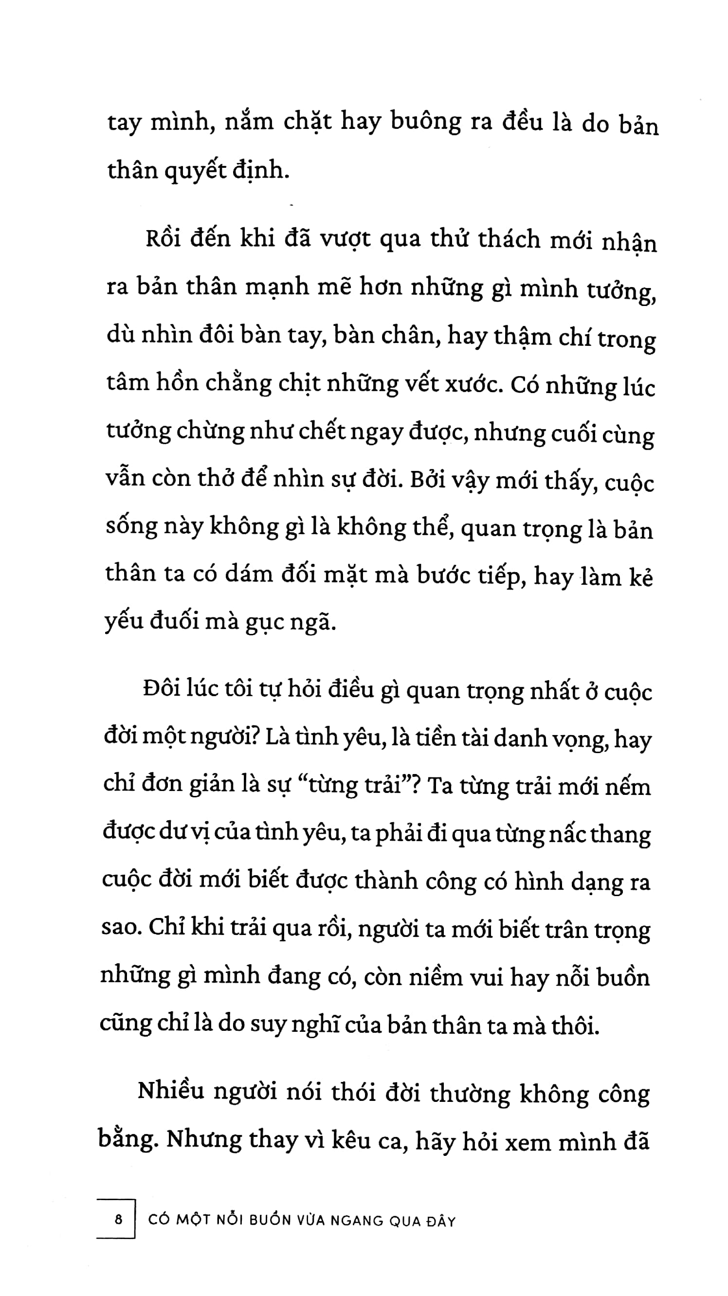 có một nỗi buồn vừa ngang qua đây - Ảnh 7