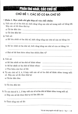 combo sách thử sức trạng nguyên nhỏ tuổi toán 3 - tập 1 + 2 (bộ 2 cuốn) - Ảnh 9