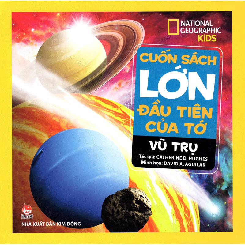 cuốn sách lớn đầu tiên của tớ - vũ trụ (tái bản 2023) - Ảnh 2