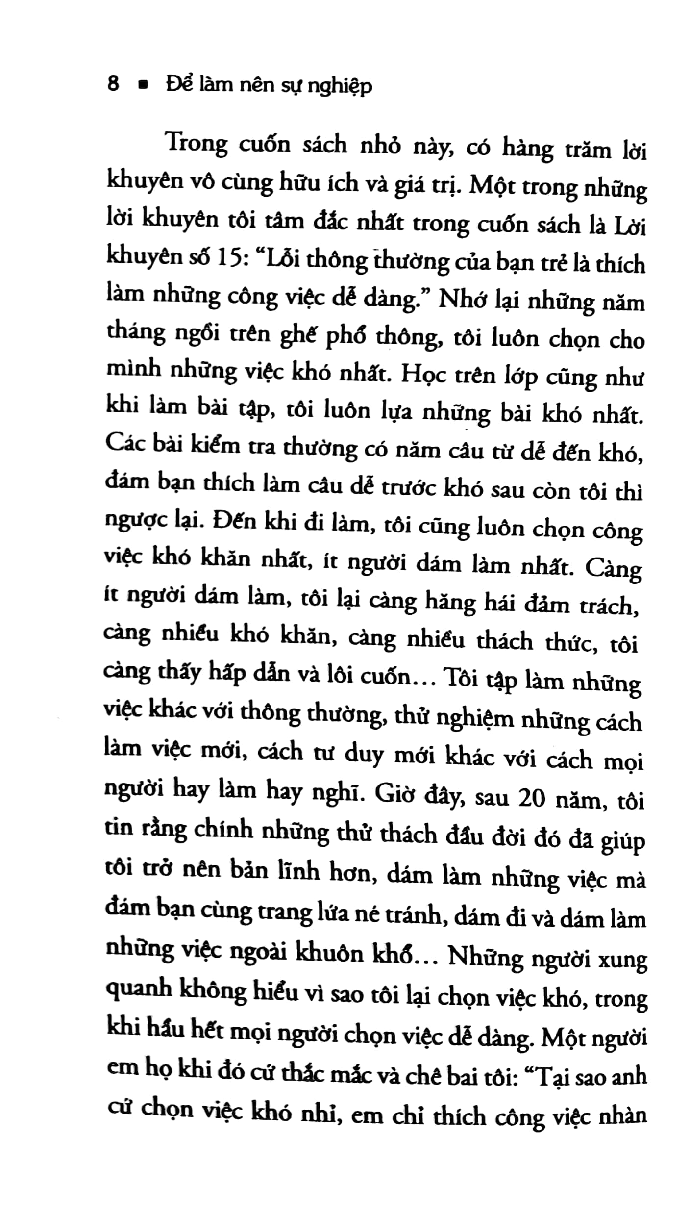 để làm nên sự nghiệp (tái bản 2023) - Ảnh 5