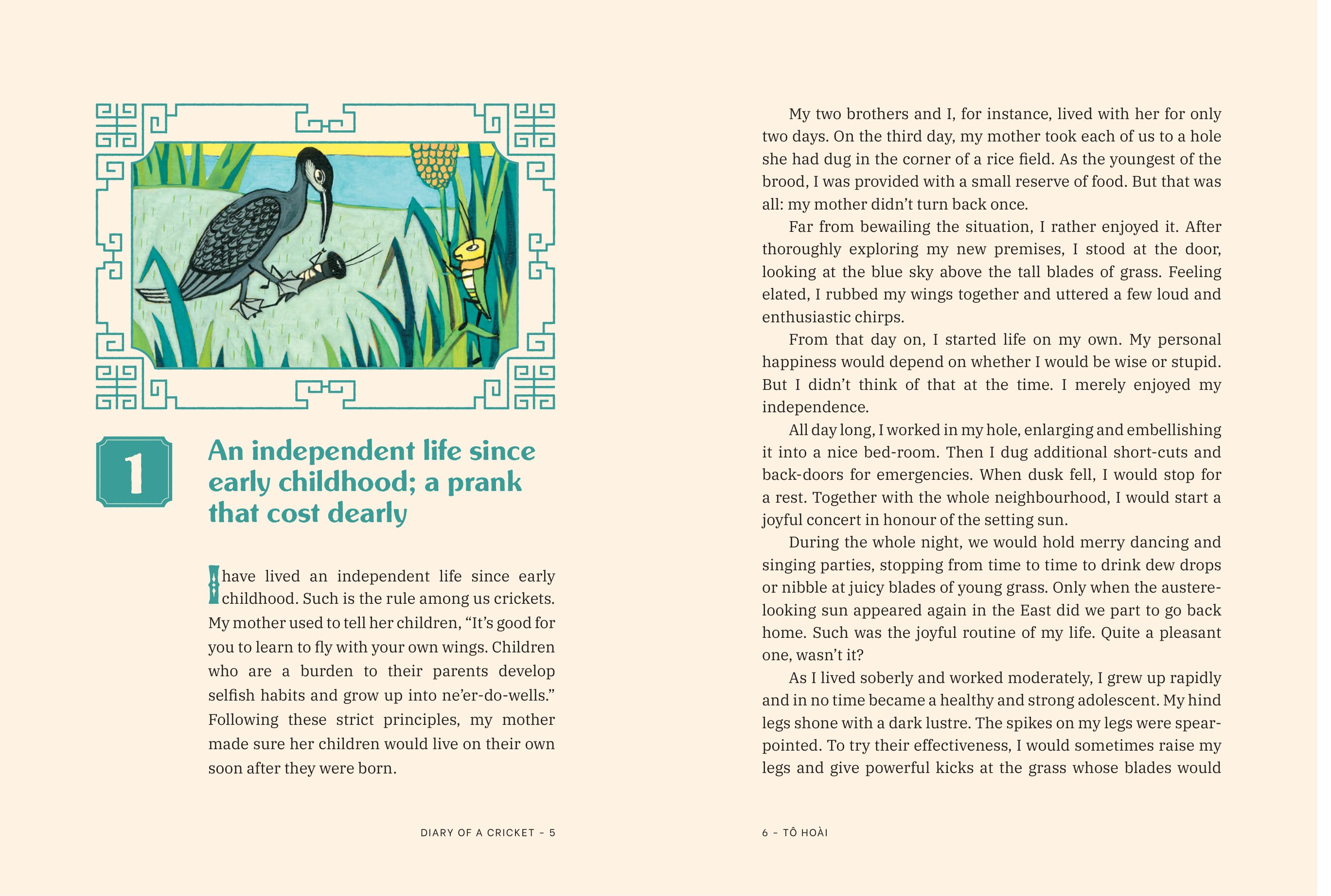 Diary Of A Cricket (Illustrations By Ngô Mạnh Lân) - Bìa Cứng - Ảnh 3