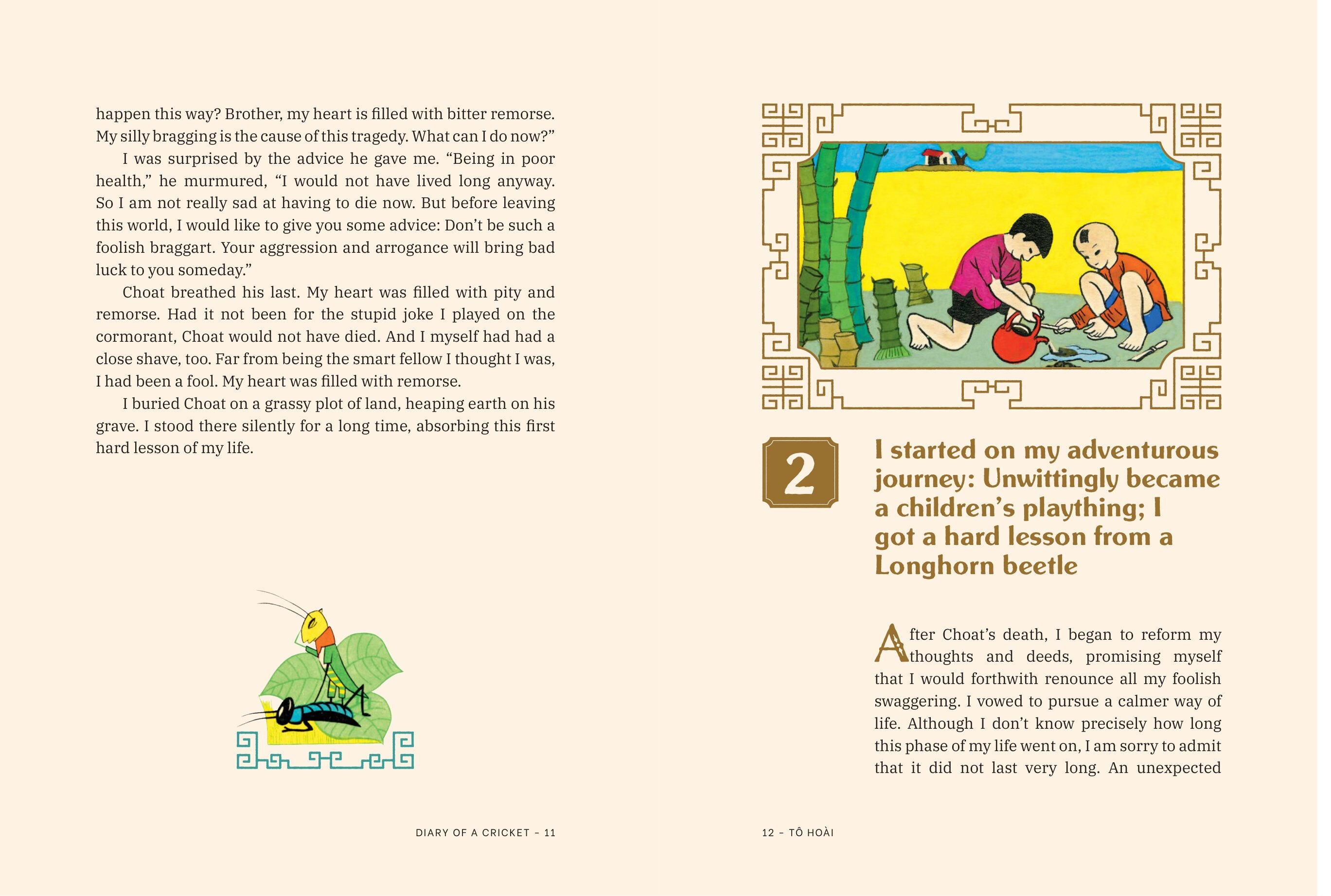 Diary Of A Cricket (Illustrations By Ngô Mạnh Lân) - Bìa Cứng - Ảnh 6