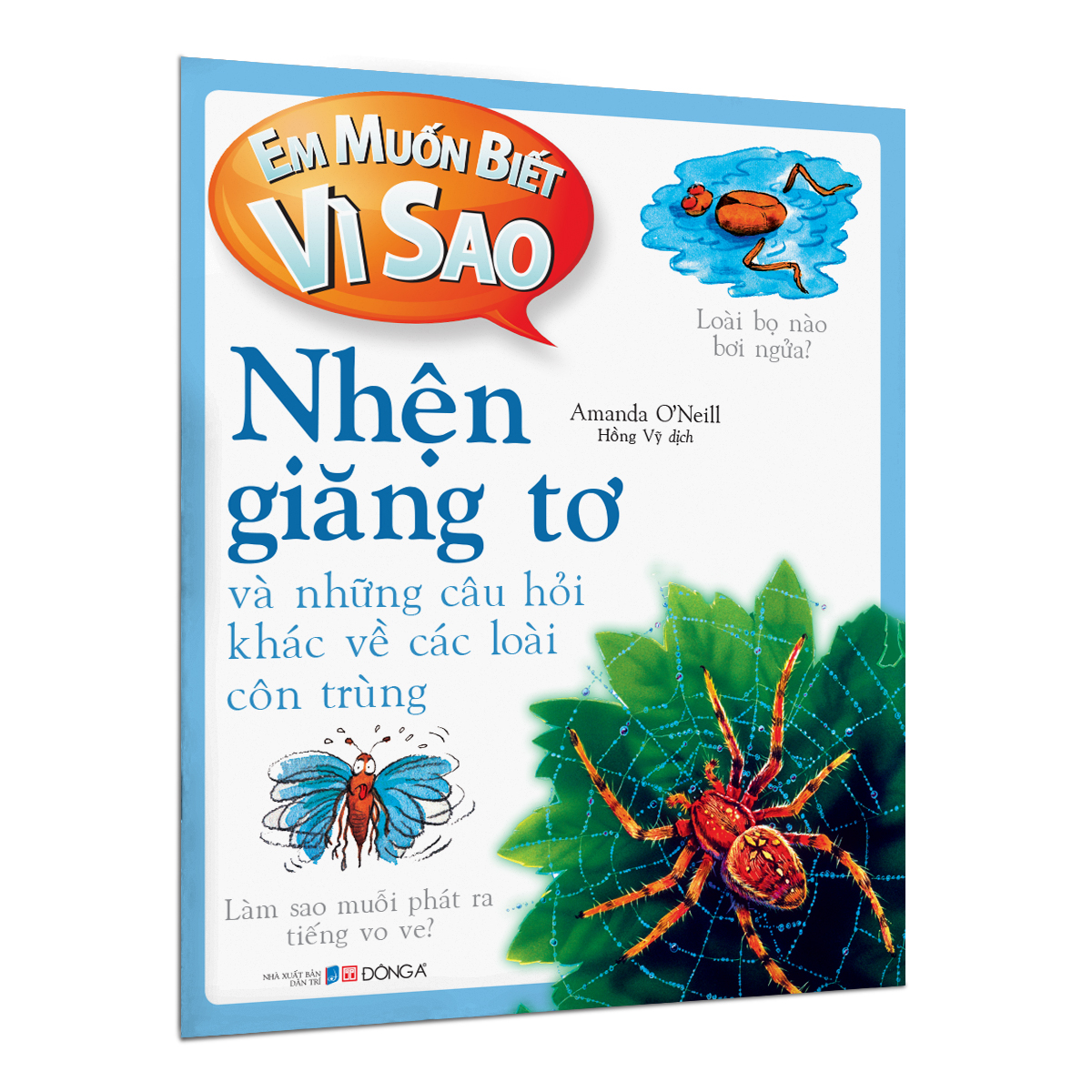 em muốn biết vì sao - nhện giăng tơ và những câu hỏi khác về các loài côn trùng - Ảnh 2