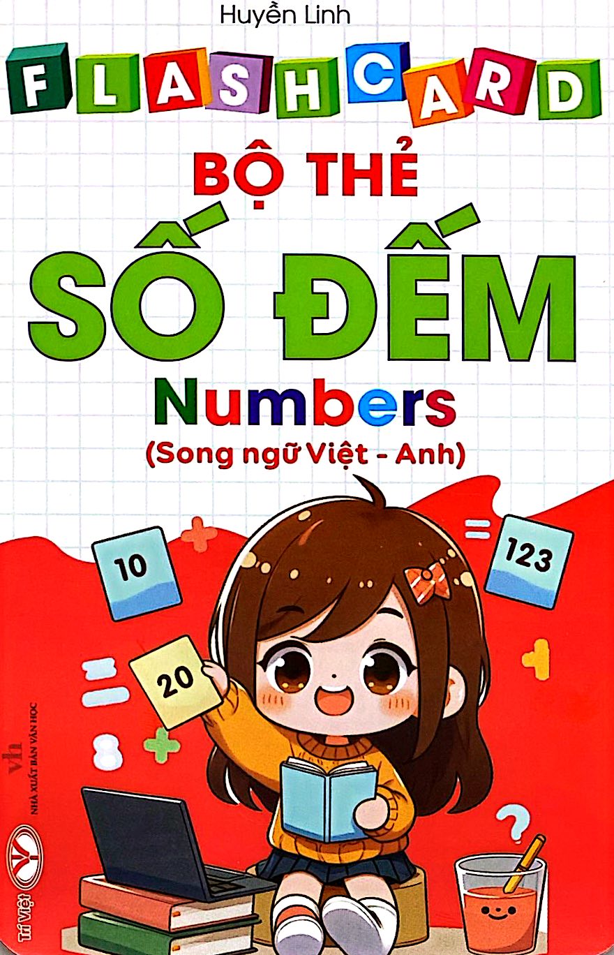 Flashcard - Bộ Thẻ Số Đếm - Numbers - Song Ngữ Việt-Anh (Tái Bản 2026) - Ảnh 2