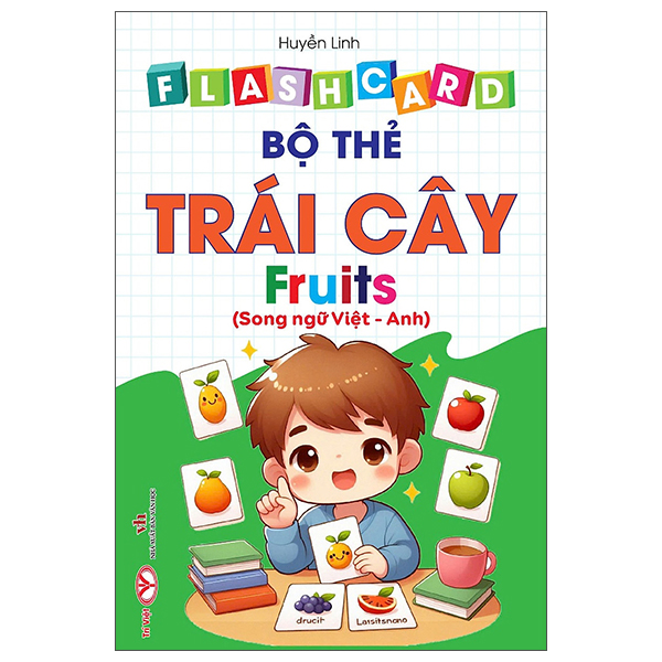 Flashcard - Bộ Thẻ Trái Cây - Fruits - Song Ngữ Việt-Anh (Tái Bản 2026) - Ảnh 10