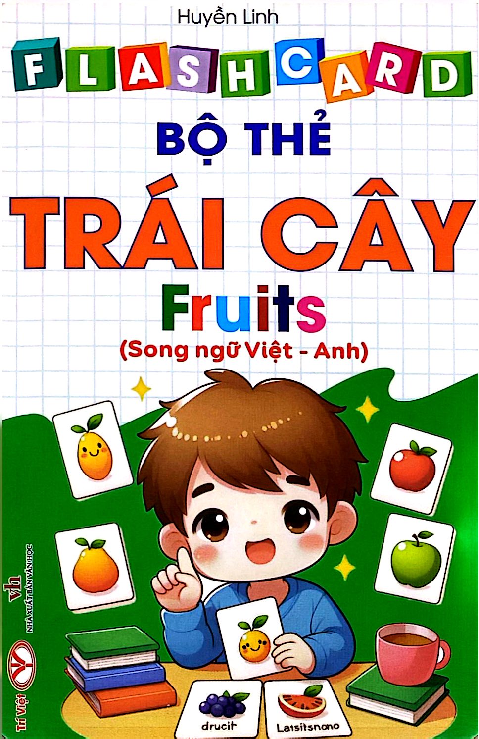 Flashcard - Bộ Thẻ Trái Cây - Fruits - Song Ngữ Việt-Anh (Tái Bản 2026) - Ảnh 2