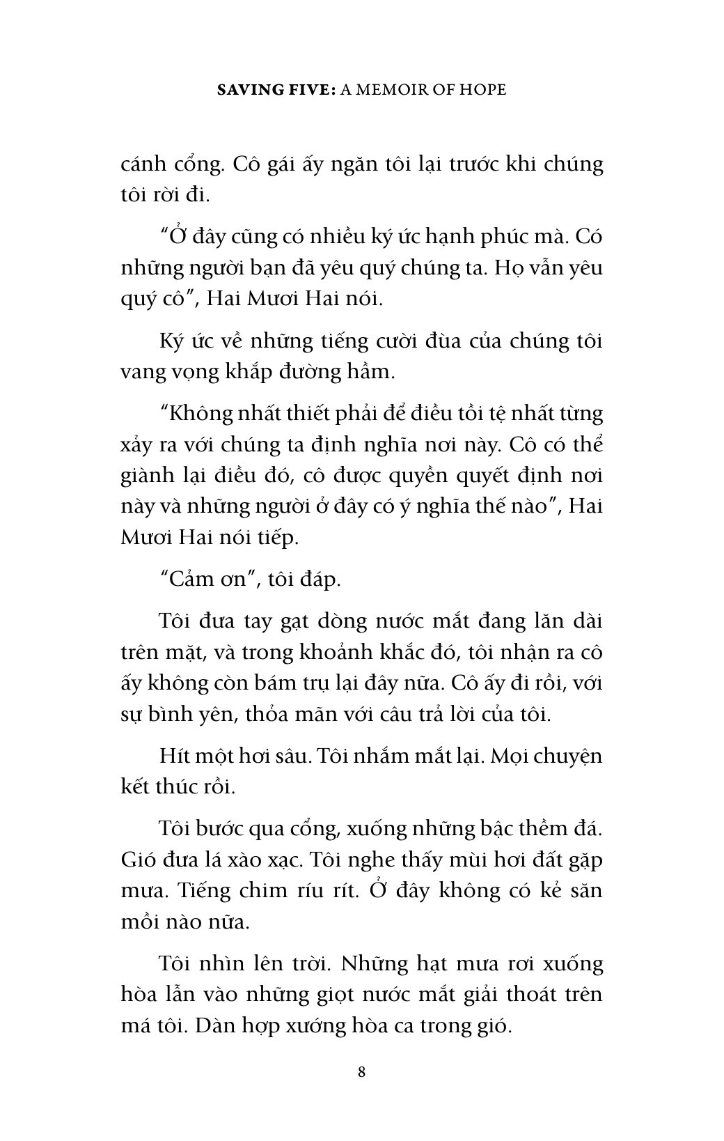 Hồi Ký Của Hy Vọng - Saving Five - Ảnh 10
