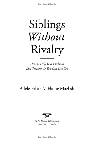 how to talk - siblings without rivalry - Ảnh 2