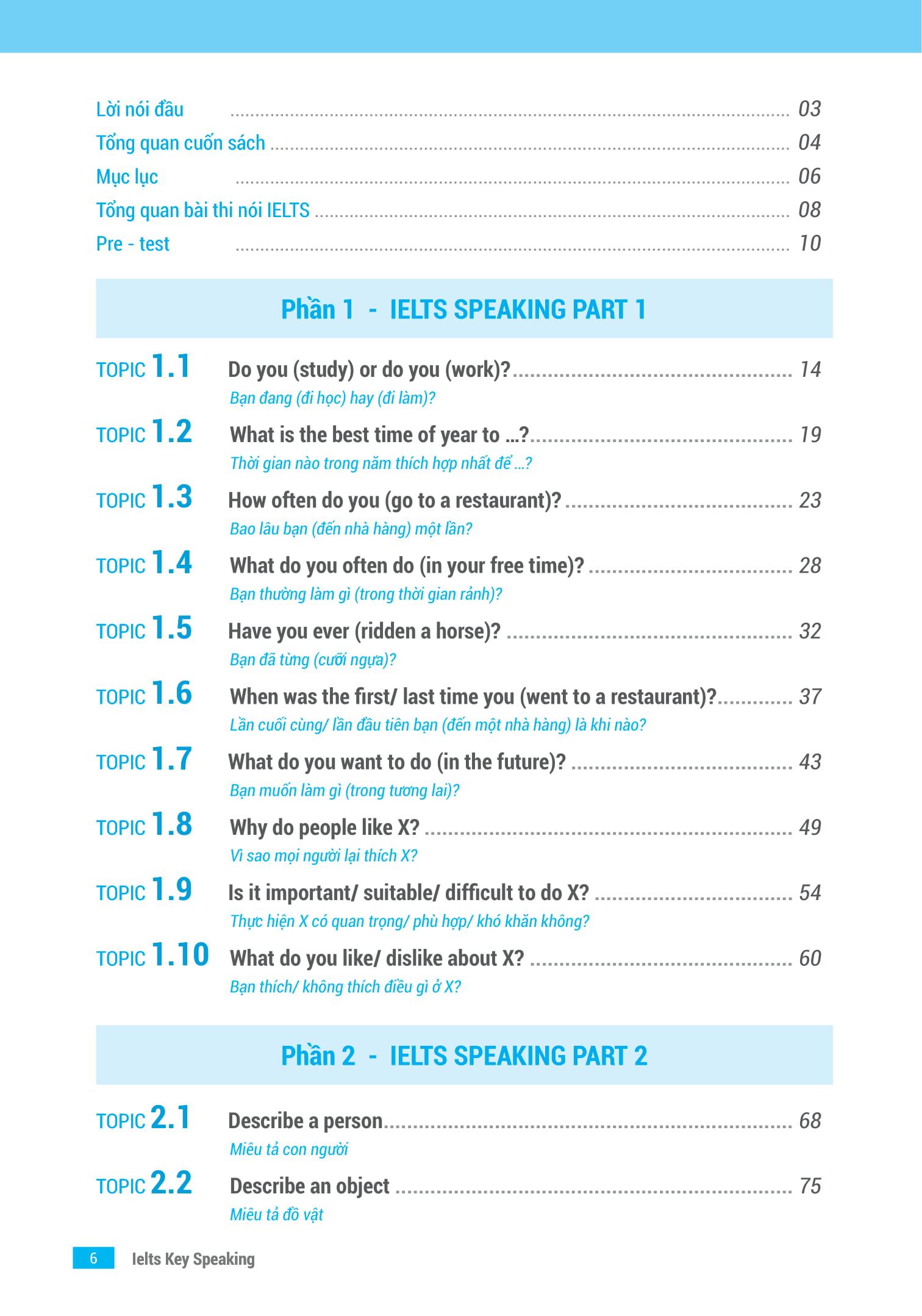 ielts key speaking - công thức học nhanh ielts - speaking part 1, 2, 3 - Ảnh 5