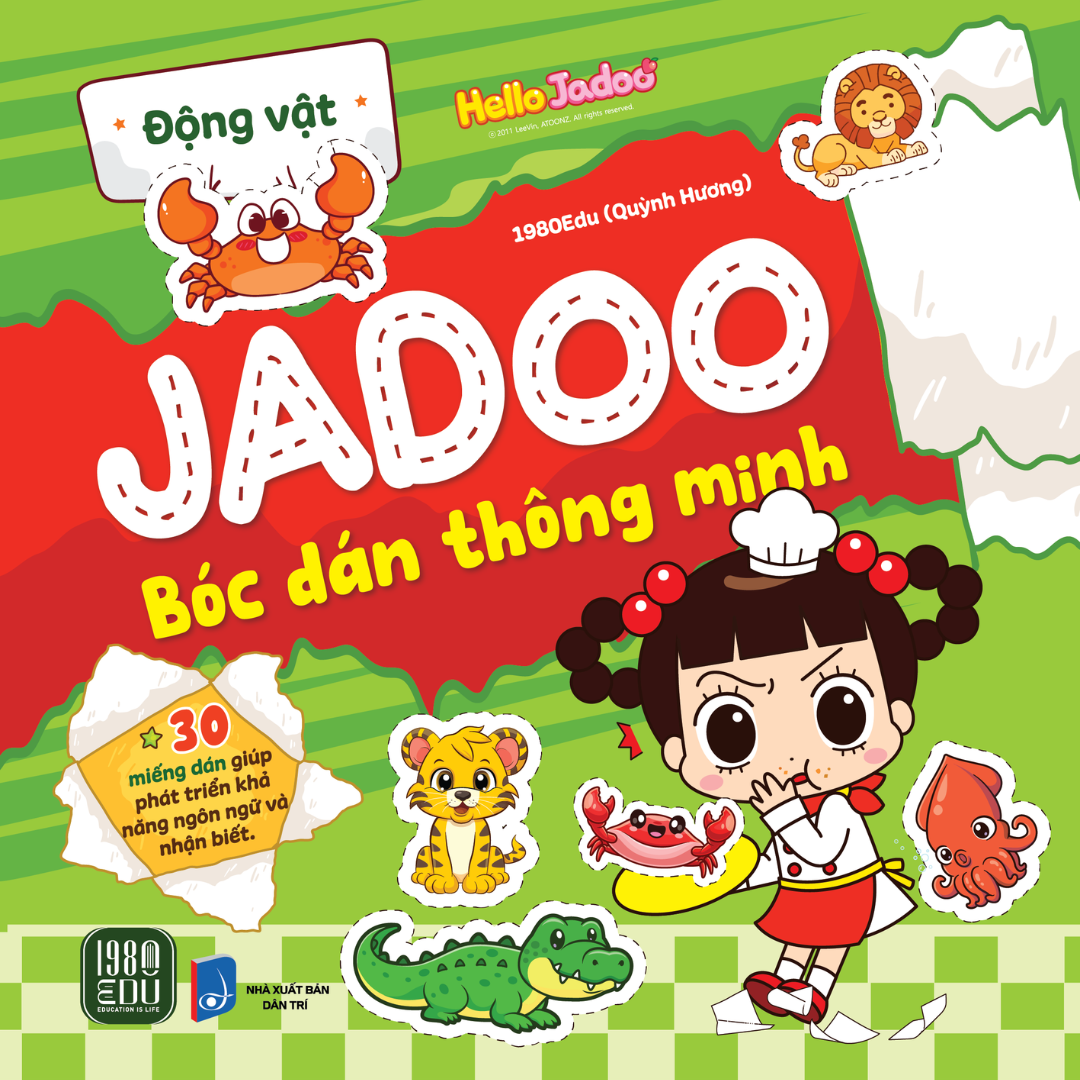 Jadoo Bóc Dán Thông Minh - Động Vật - Ảnh 2