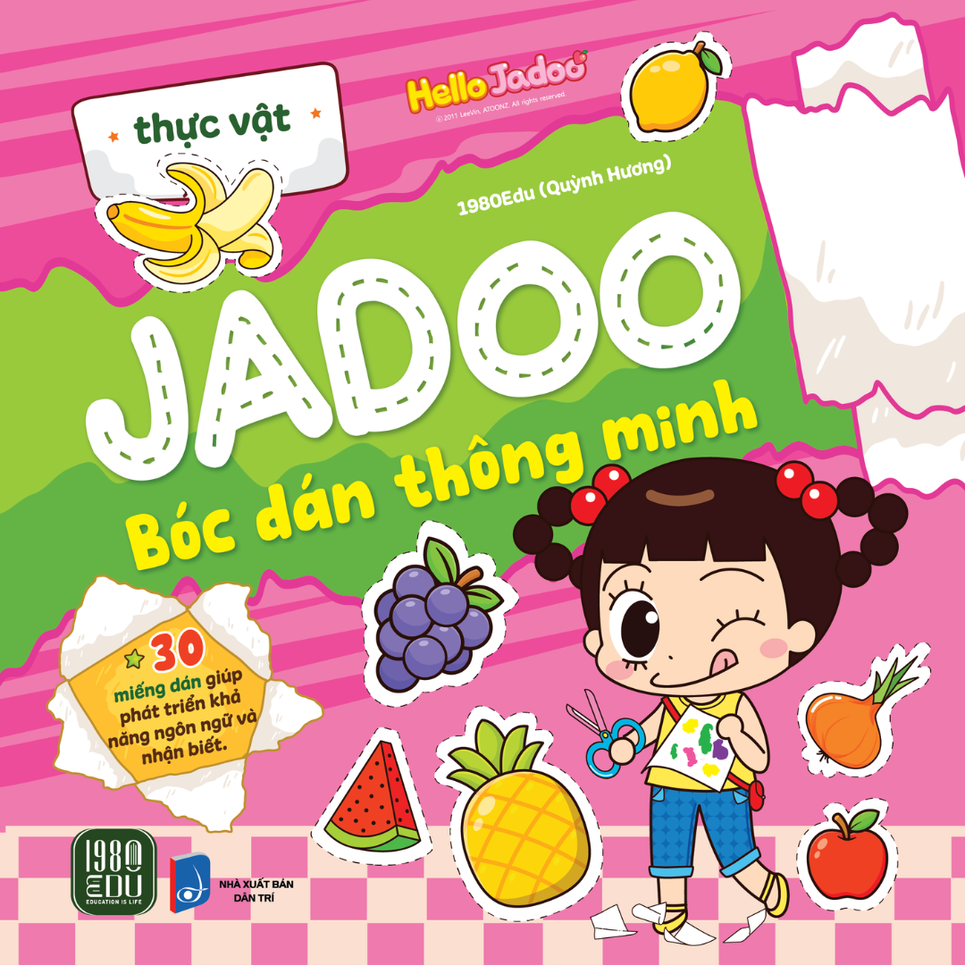 Jadoo Bóc Dán Thông Minh - Thực Vật - Ảnh 2