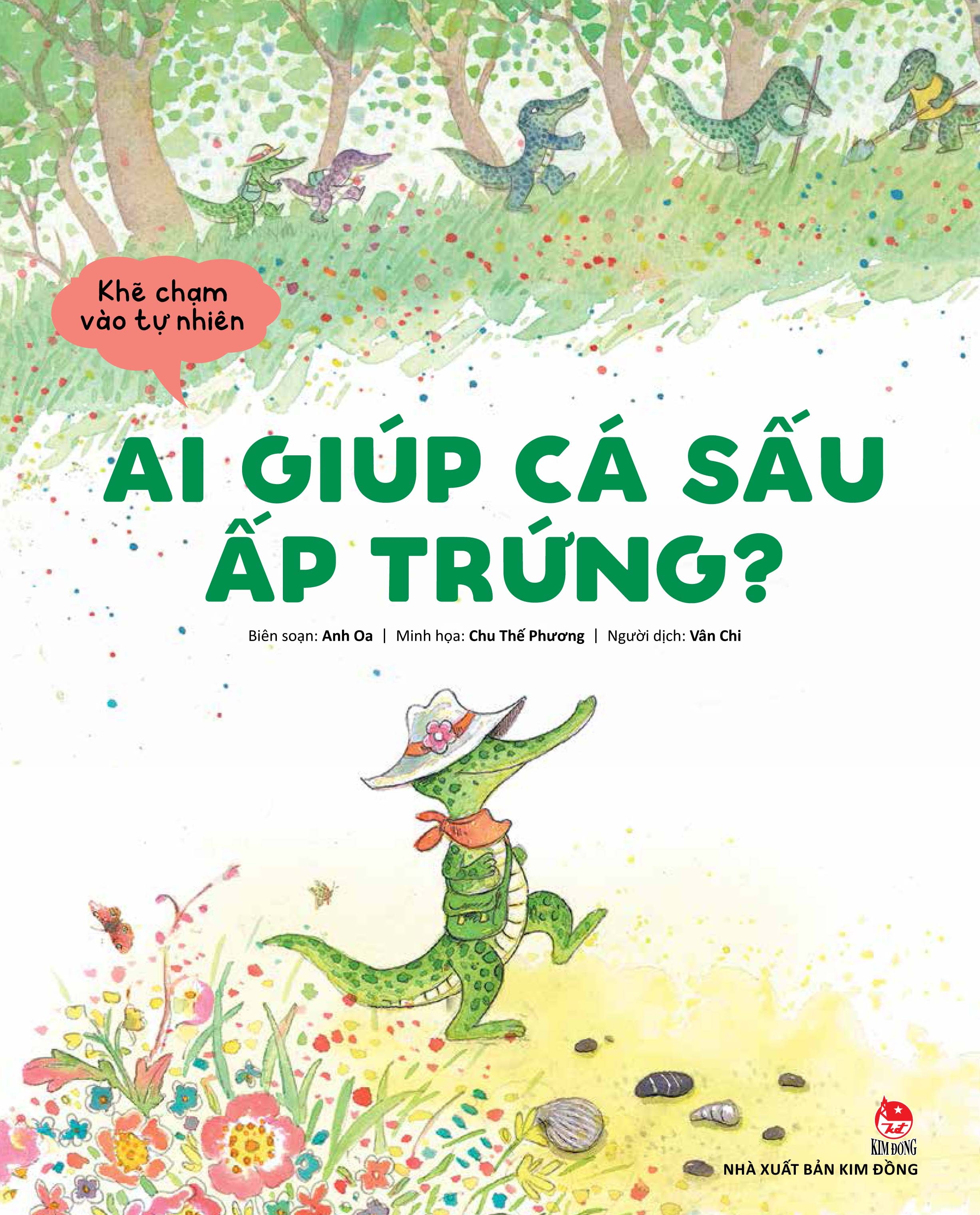 khẽ chạm vào tự nhiên - ai giúp cá sấu ấp trứng? - Ảnh 2