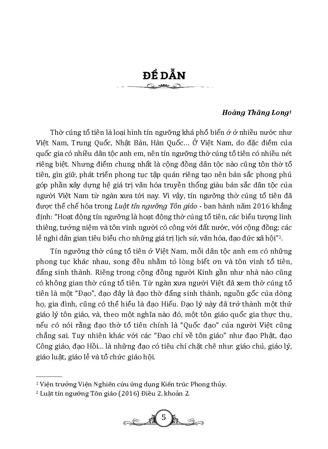 Không Gian Thờ Cúng Tổ Tiên Của Người Việt - Truyền Thống Và Đương Đại - Ảnh 4