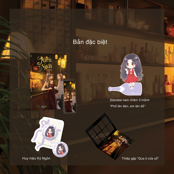 Kiều Ngôn - Tập 1 - Bản Đặc Biệt - Tặng Kèm Bookmark + Thiệp Gập + Huy Hiệu + Standee