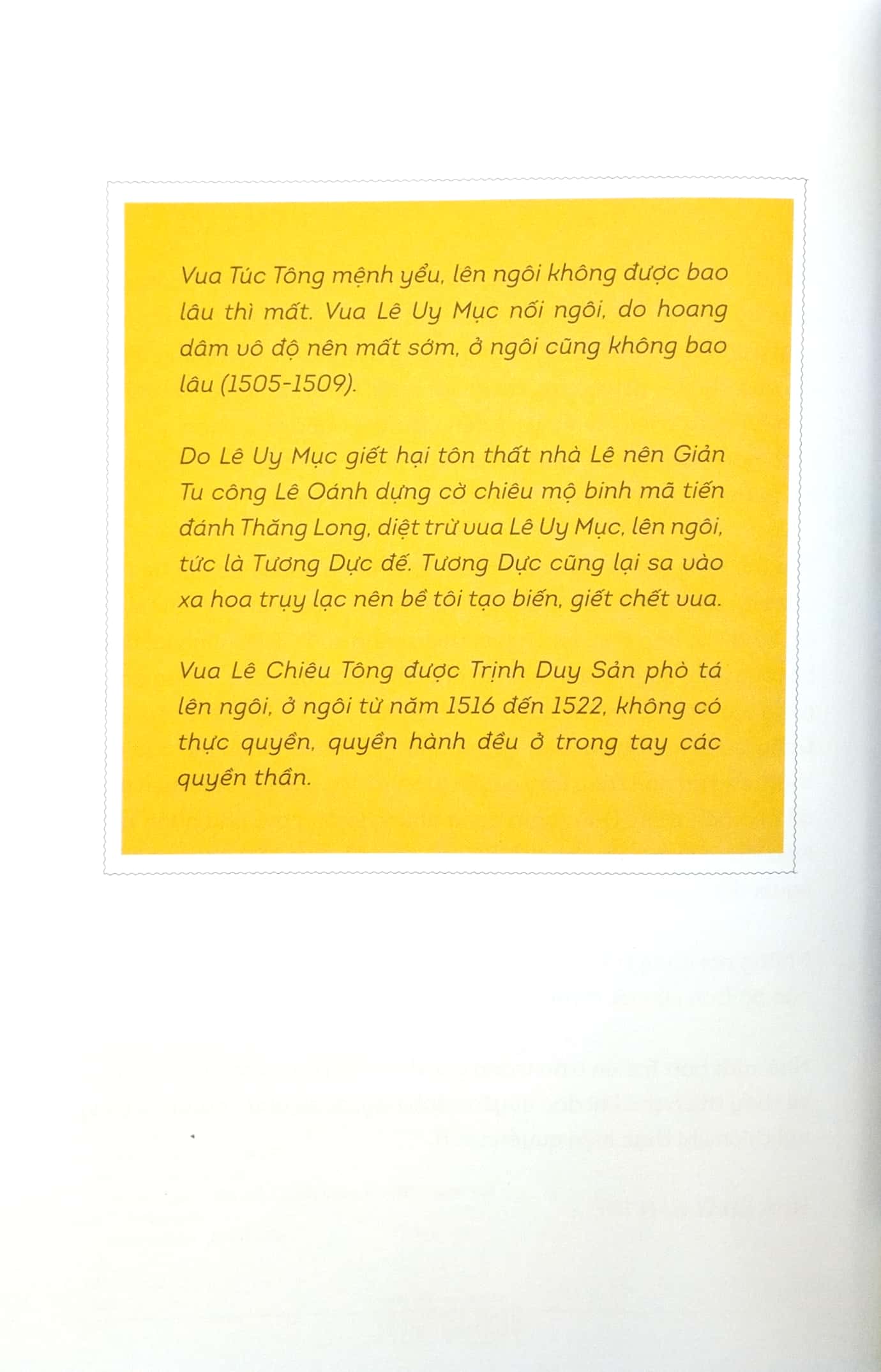 lịch sử việt nam bằng tranh - lê sơ sụp đổ (bản màu) (tái bản 2023) - Ảnh 4