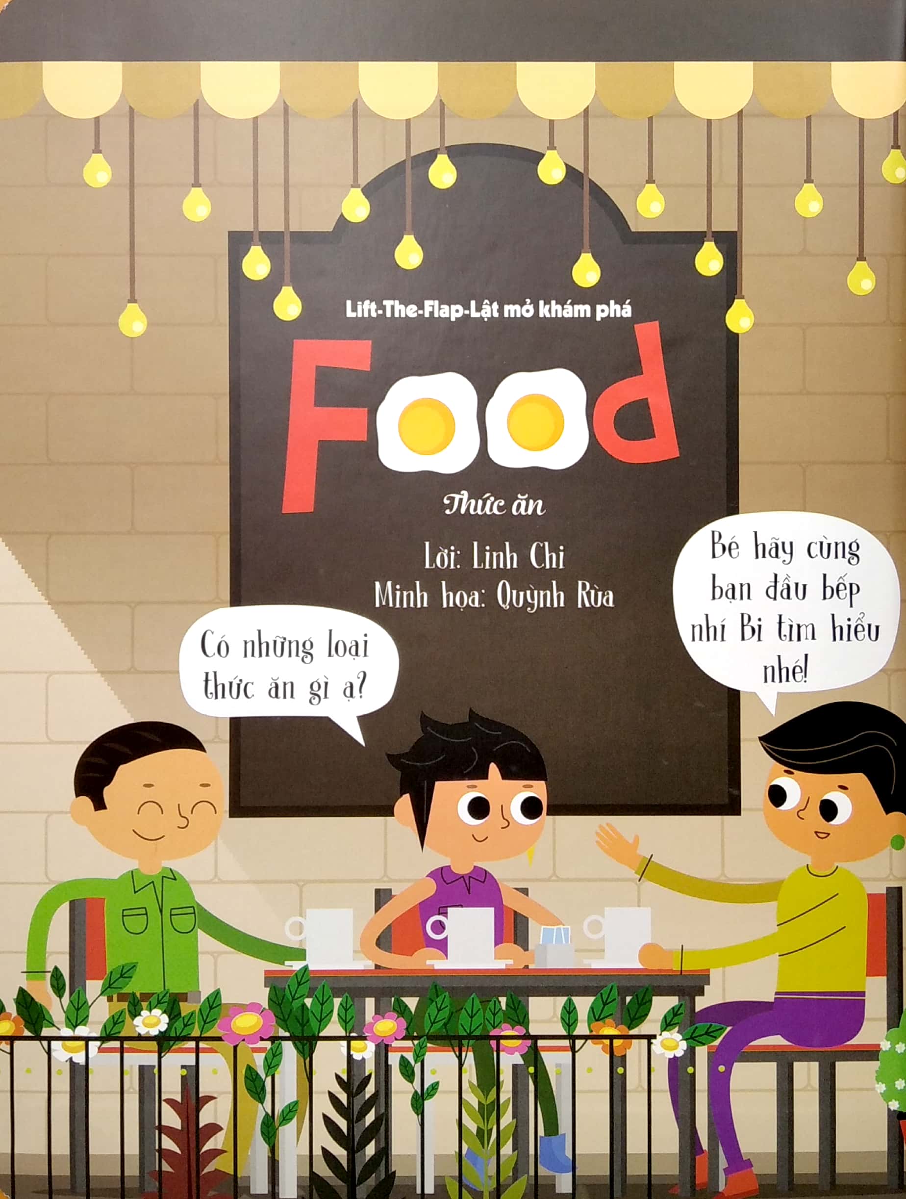 lift-the-flap - lật mở khám phá - food - thức ăn - Ảnh 3