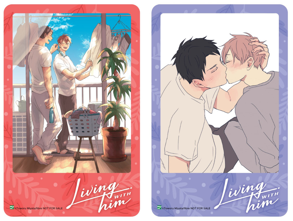 living with him - cuộc sống có cậu kề bên - bản đặc biệt - tặng kèm set 2 clear card - Ảnh 3