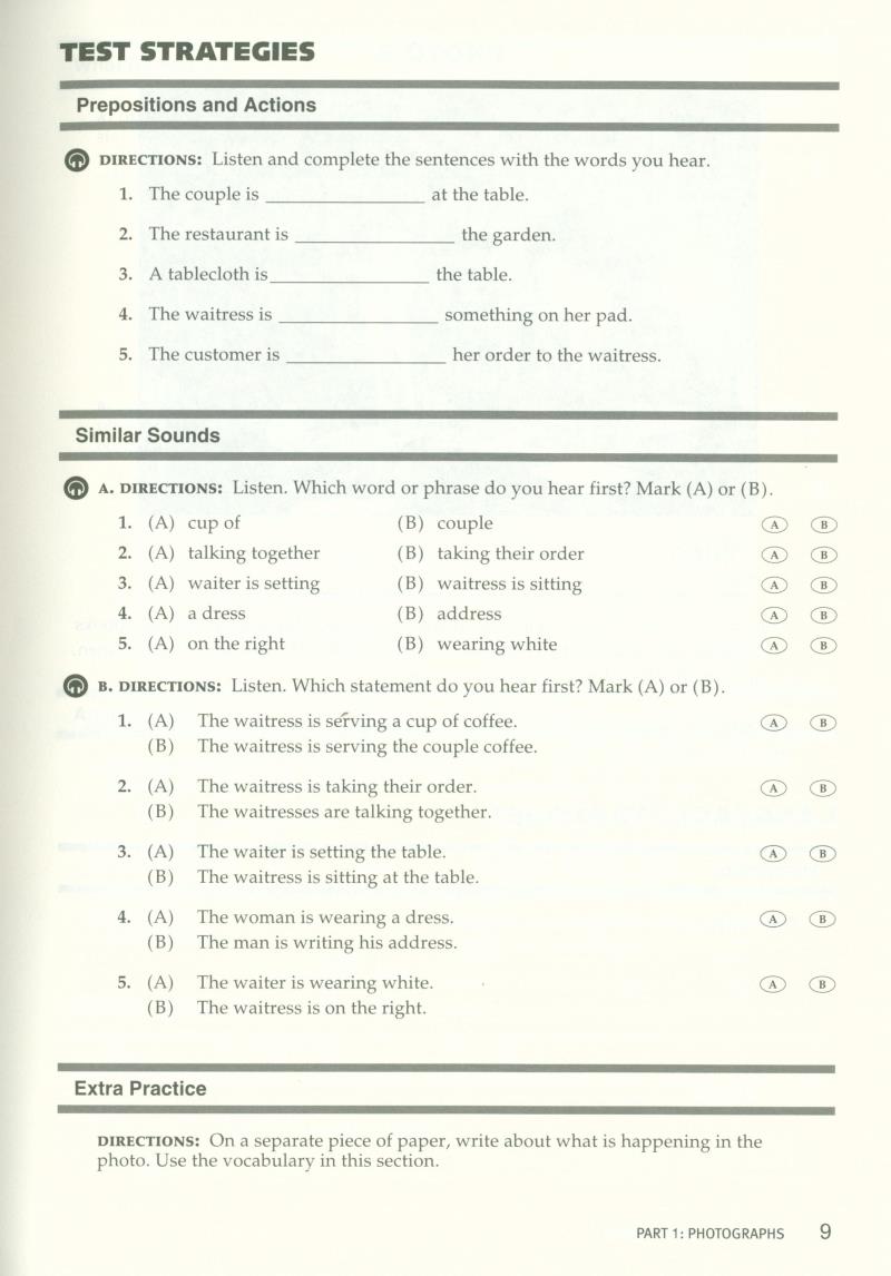 longman preparation series for the toeic test: listening and reading (6th edition) student book with mp3 & answer key level intermediate - Ảnh 9