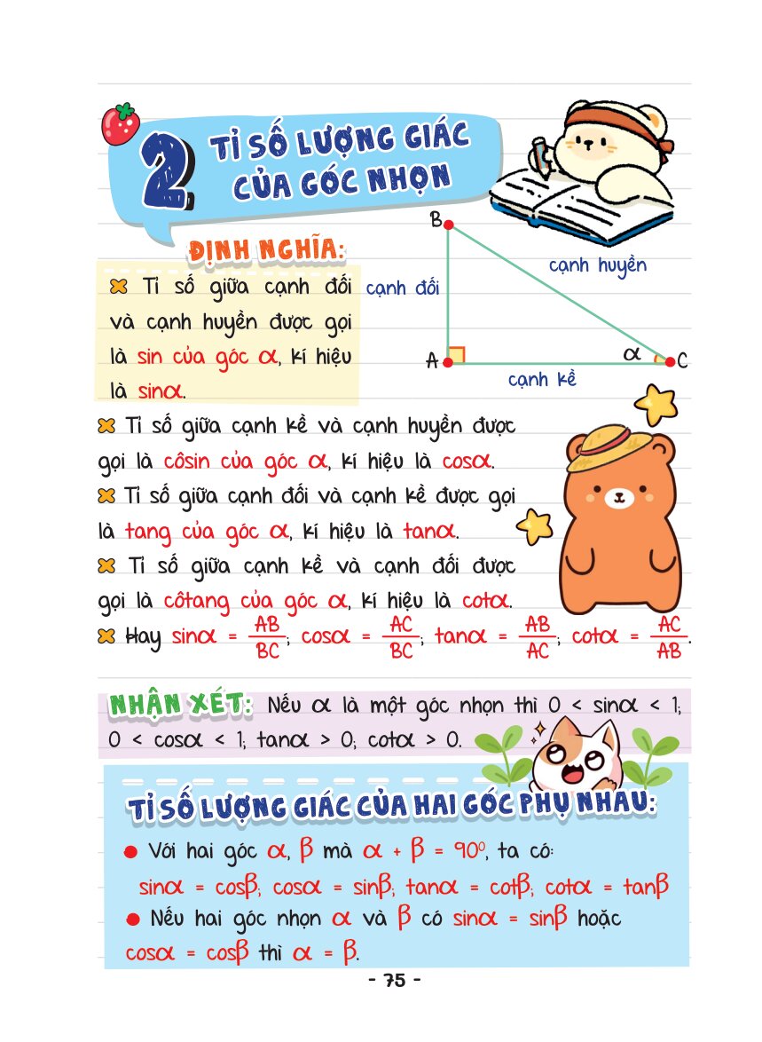 Mini Note - Công Thức Học Nhanh Toán 9 - Ảnh 10