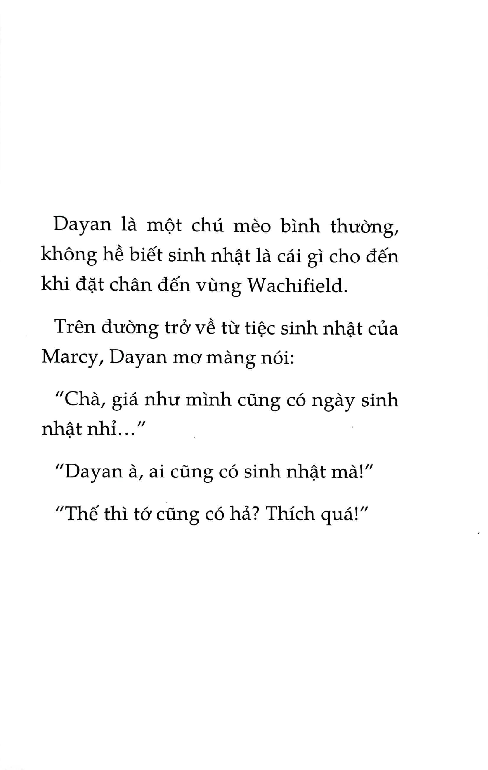 mogu mọt sách - loạt truyện mèo dayan - sinh nhật của dayan - Ảnh 4