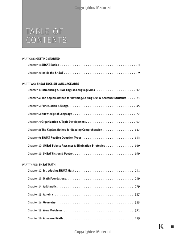 new york city shsat prep 2020 & 2021: 3 practice tests + proven strategies + review (kaplan test prep ny) - Ảnh 4