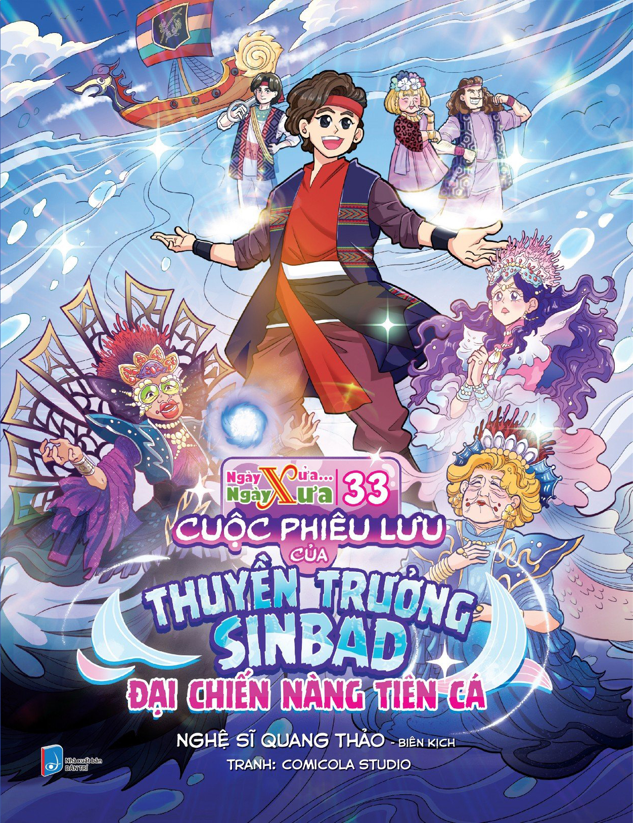 ngày xửa ngày xưa - tập 33 - cuộc phiêu lưu của thuyền trưởng sinbad - đại chiến nàng tiên cá - Ảnh 2