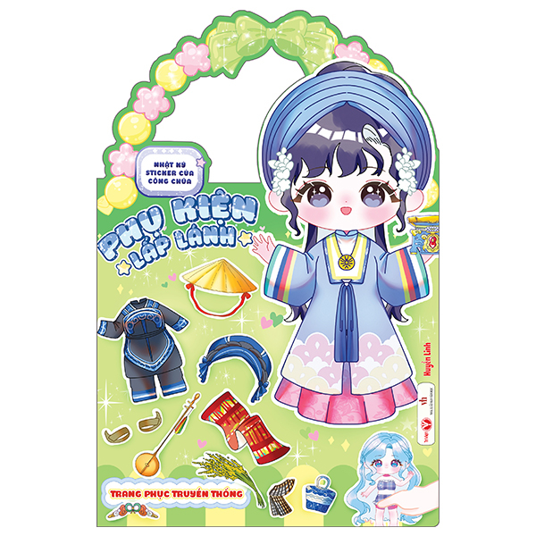 Nhật Ký Sticker Của Công Chúa - Phụ Kiện Lấp Lánh - Lễ Hội Mùa Xuân (Tái Bản) - Ảnh 3