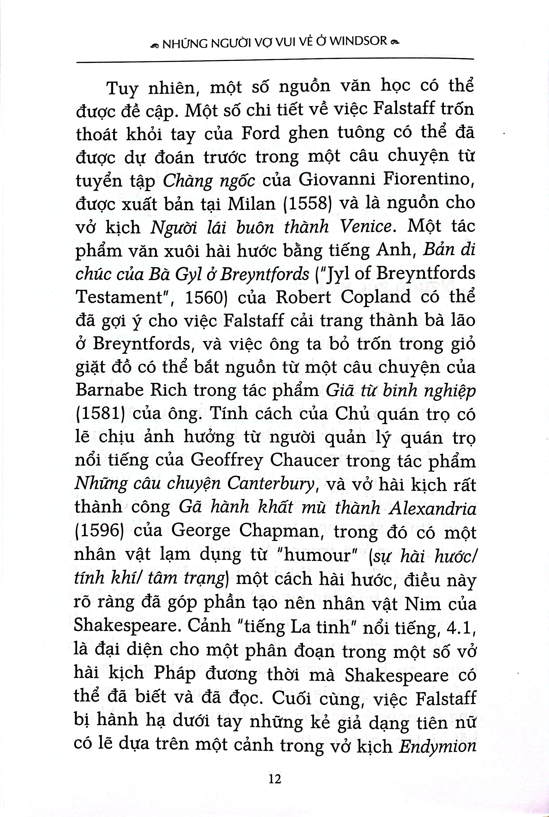 Những Người Vợ Vui Vẻ Ở Windsor - The Merry Wives Of Windsor - Ảnh 5