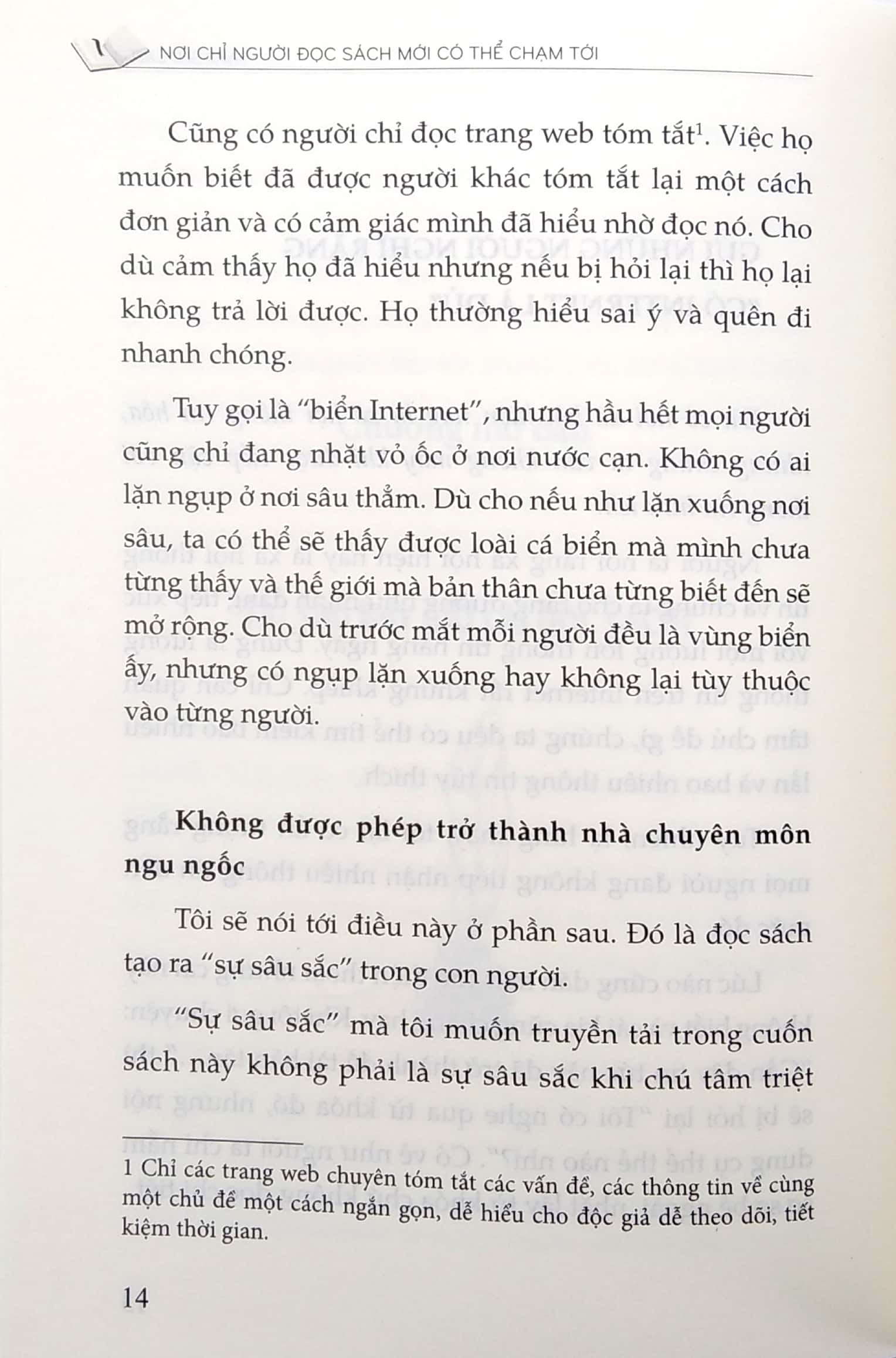 Nơi Chỉ Người Đọc Sách Mới Có Thể Chạm Tới - Ảnh 6