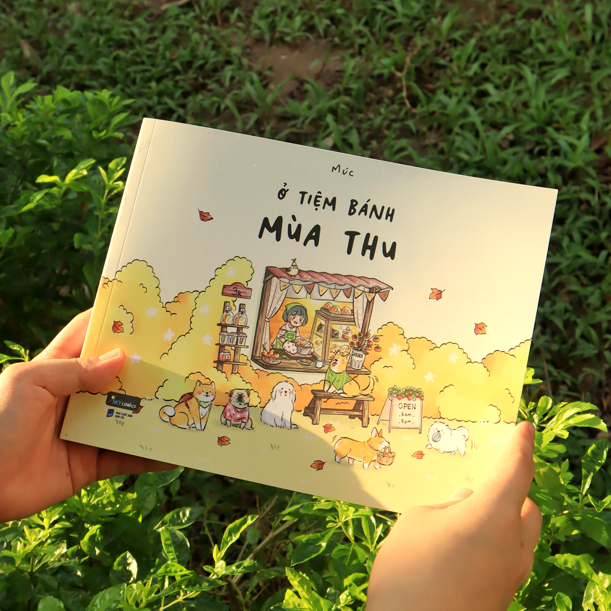 ở tiệm bánh mùa thu - tặng kèm sticker phủ nhũ - Ảnh 4