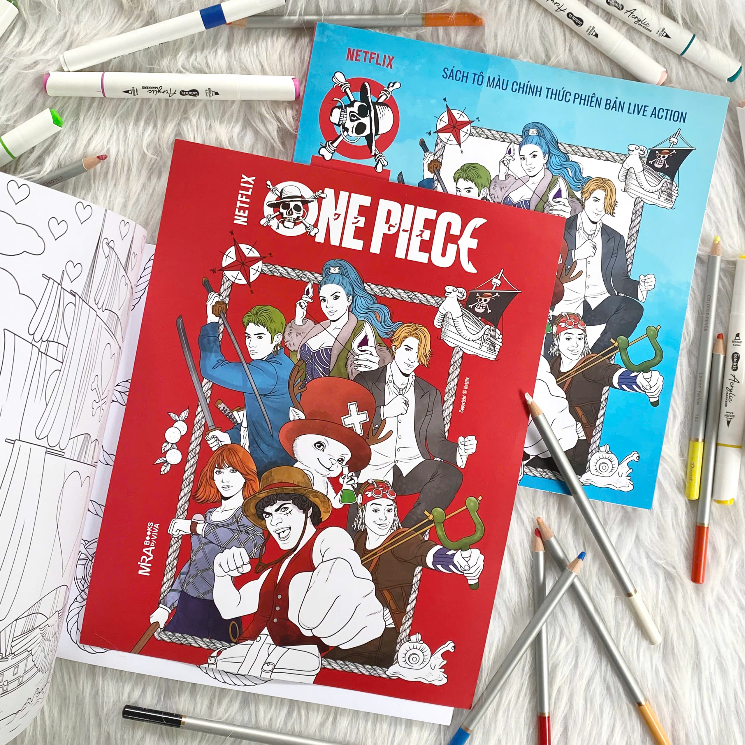 One Piece - Sách Tô Màu Chính Thức Phiên Bản Live Action - Bản Đặc Biệt - Tặng Kèm Poster One Piece - Ảnh 12
