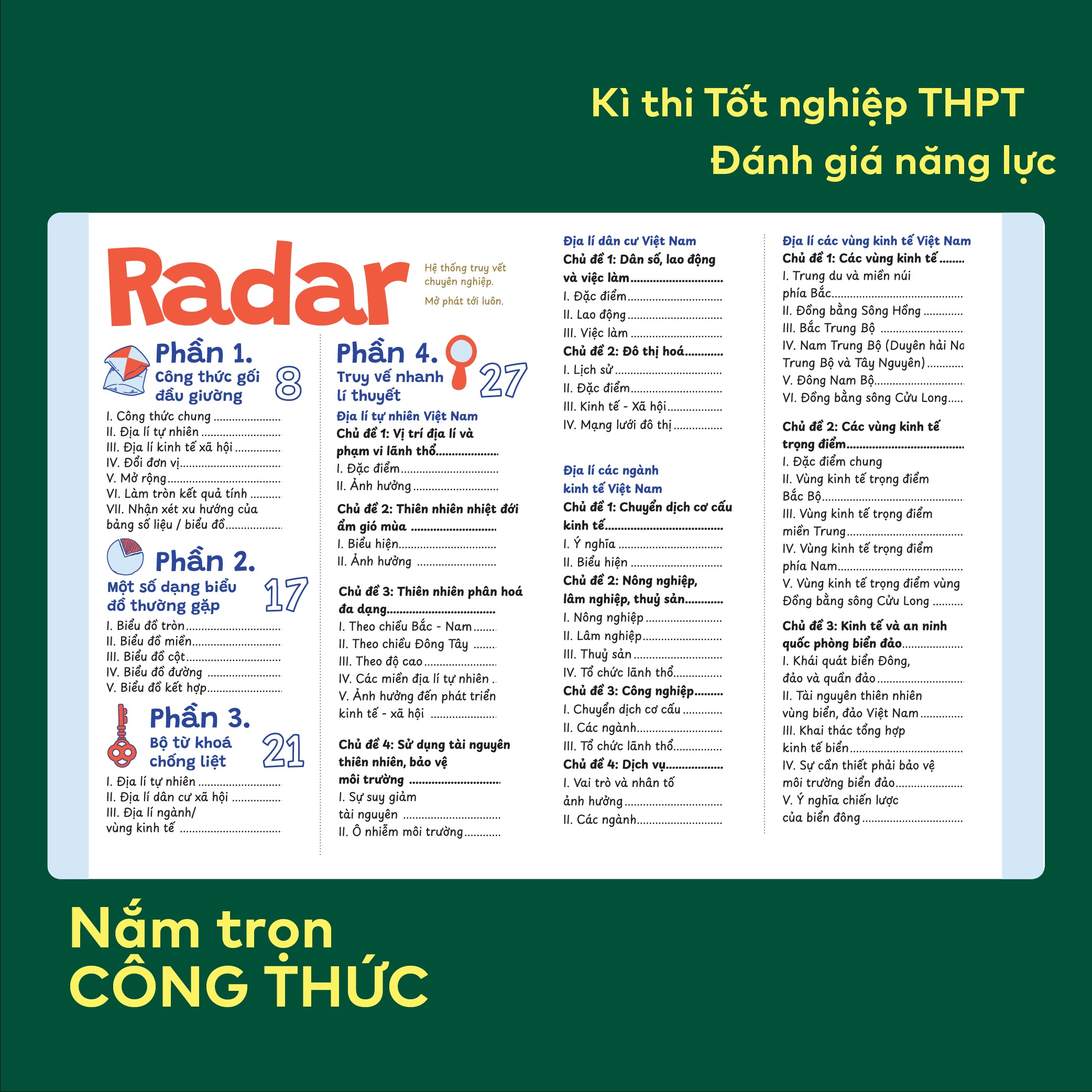 P.H.A.O - Pro Hacks For Academic Overload - Địa Lí - Ôn Luyện Thi Tốt Nghiệp THPT-ĐGNL - Ảnh 5