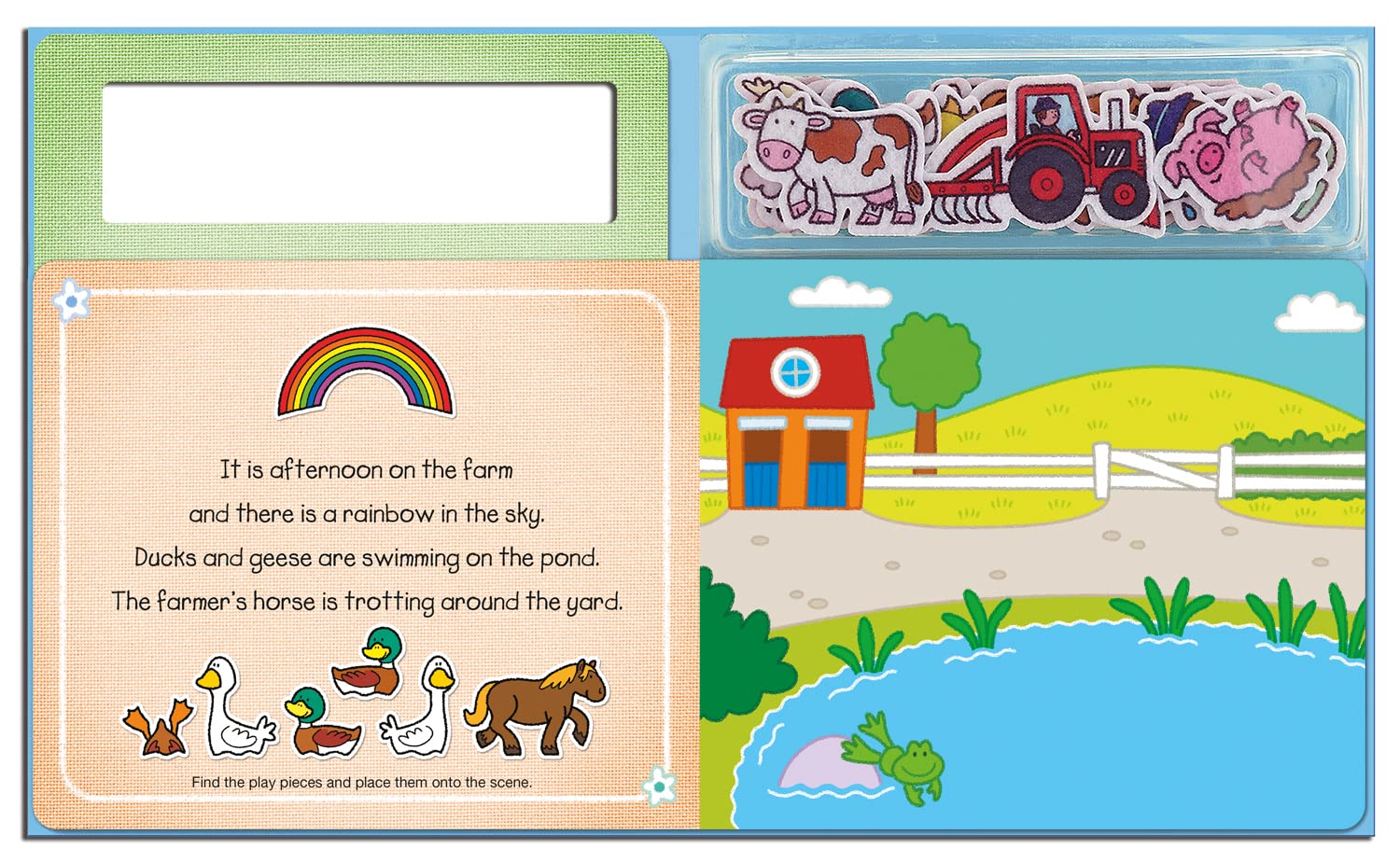 play felt - farm animals - Ảnh 5