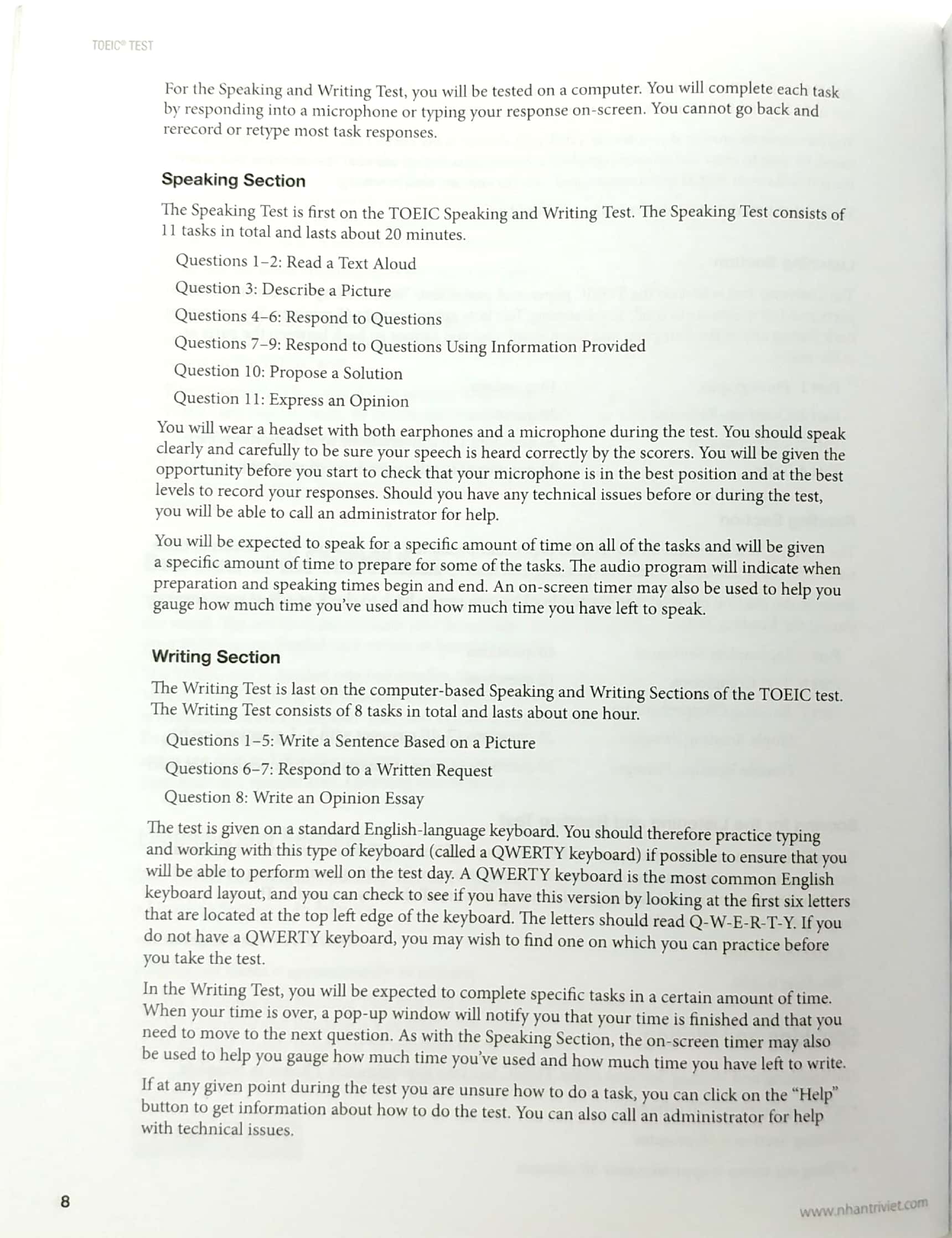 practice test for the toeic test (kèm cd) - Ảnh 8