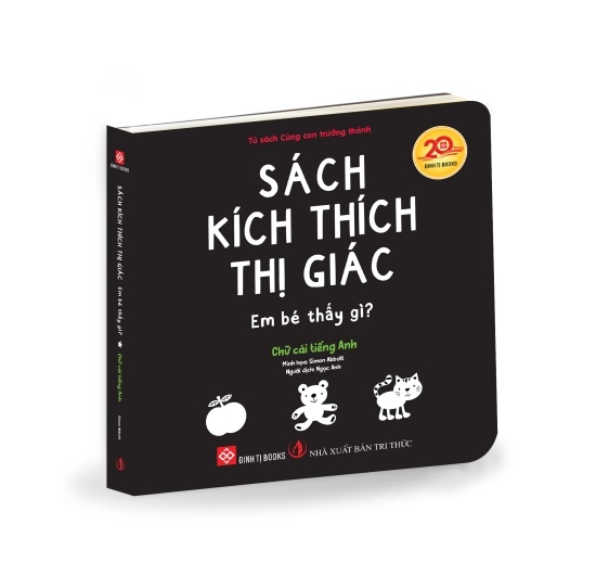 Sách Kích Thích Thị Giác - Em Bé Thấy Gì? - Chữ Cái Tiếng Anh - Ảnh 2