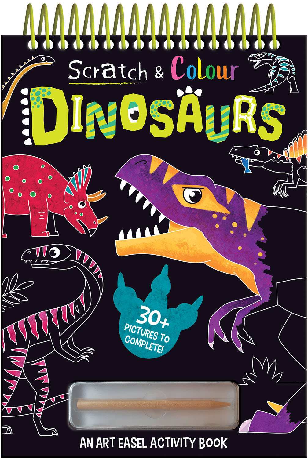 scratch & colour dinosaurs - Ảnh 2