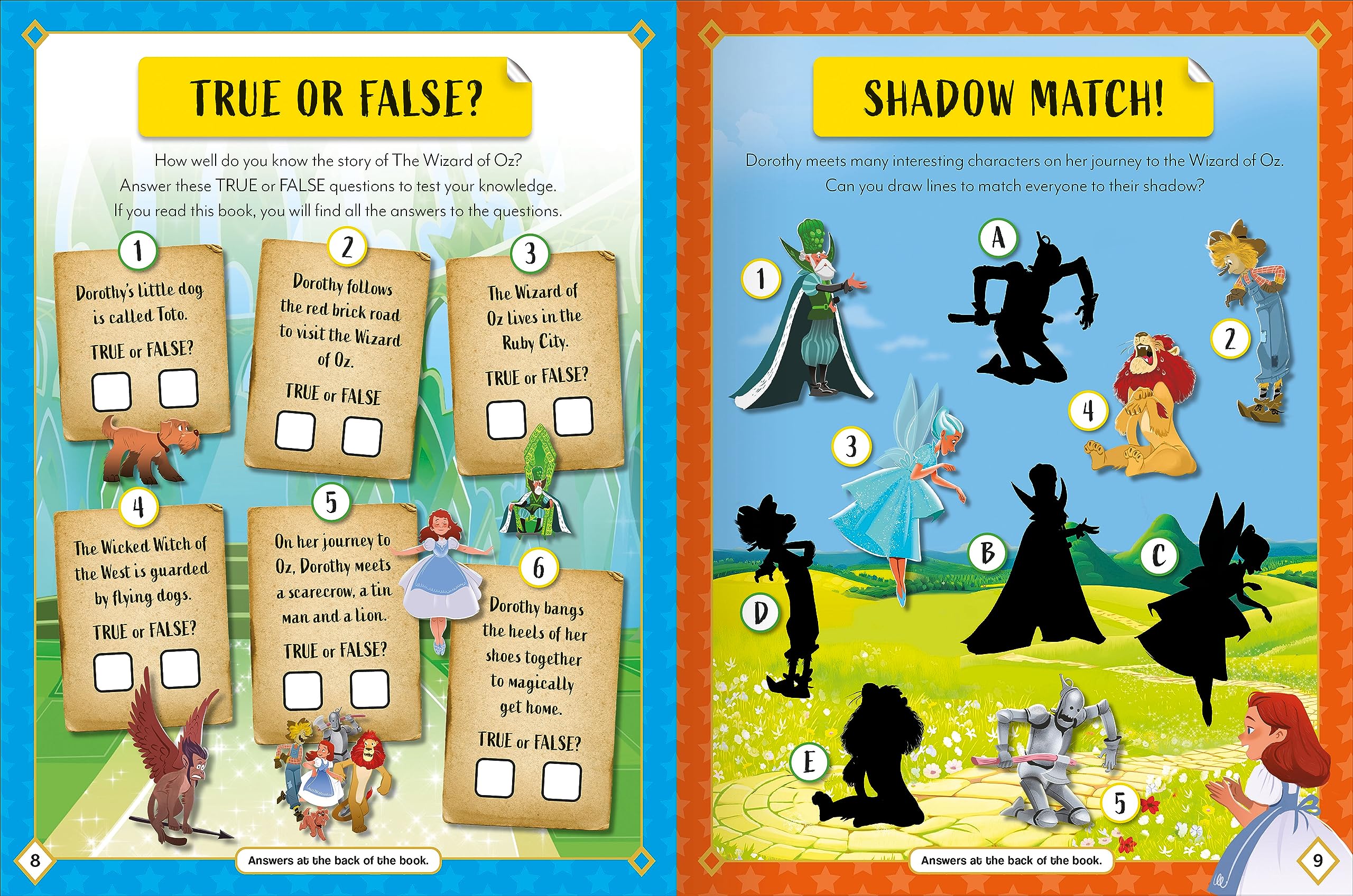 sticker activity books - the wizard of oz - Ảnh 6